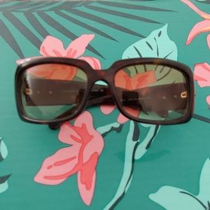 BURBERRY WOMEN'S SUNGLASSES BROWN TORTOISE FRAME